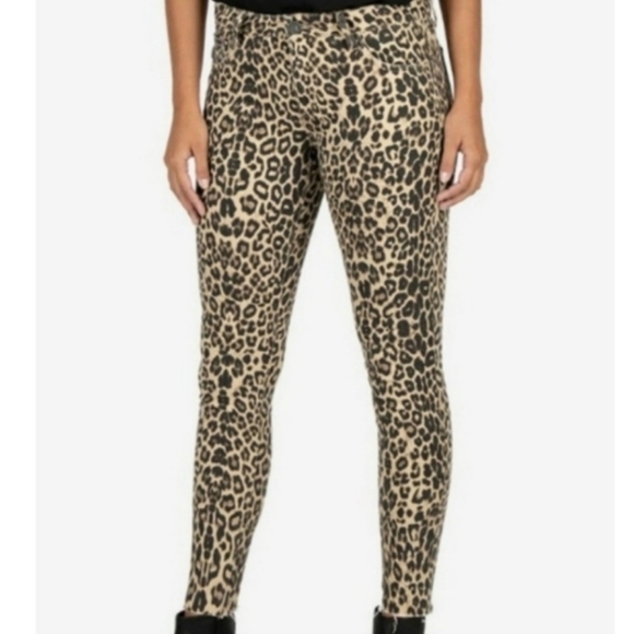 Kut from the Kloth leopard Donna skinny ankle jeans - Picture 11 of 11